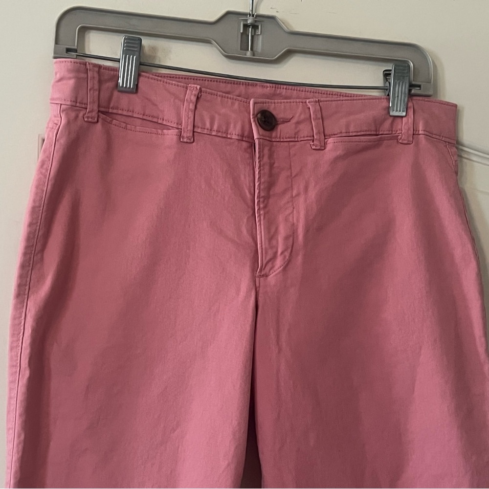 Old Navy Pink Melon Color Women's khaki Cropped Pants size 4 - Picture 11 of 16